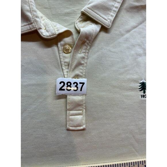 Travis Mathew Polo Shirt Men’s Medium Yellow Peru Golf Casual - Picture 6 of 7